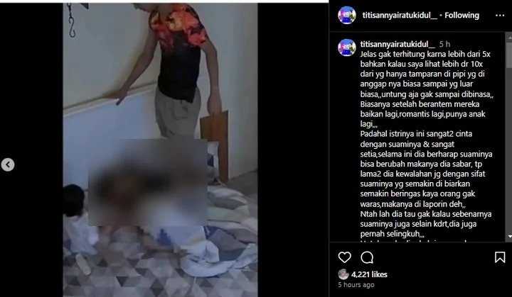 Titisan Nyai Ratu Kidul Terawang Tabiat Buruk Suami Cut Intan Nabila