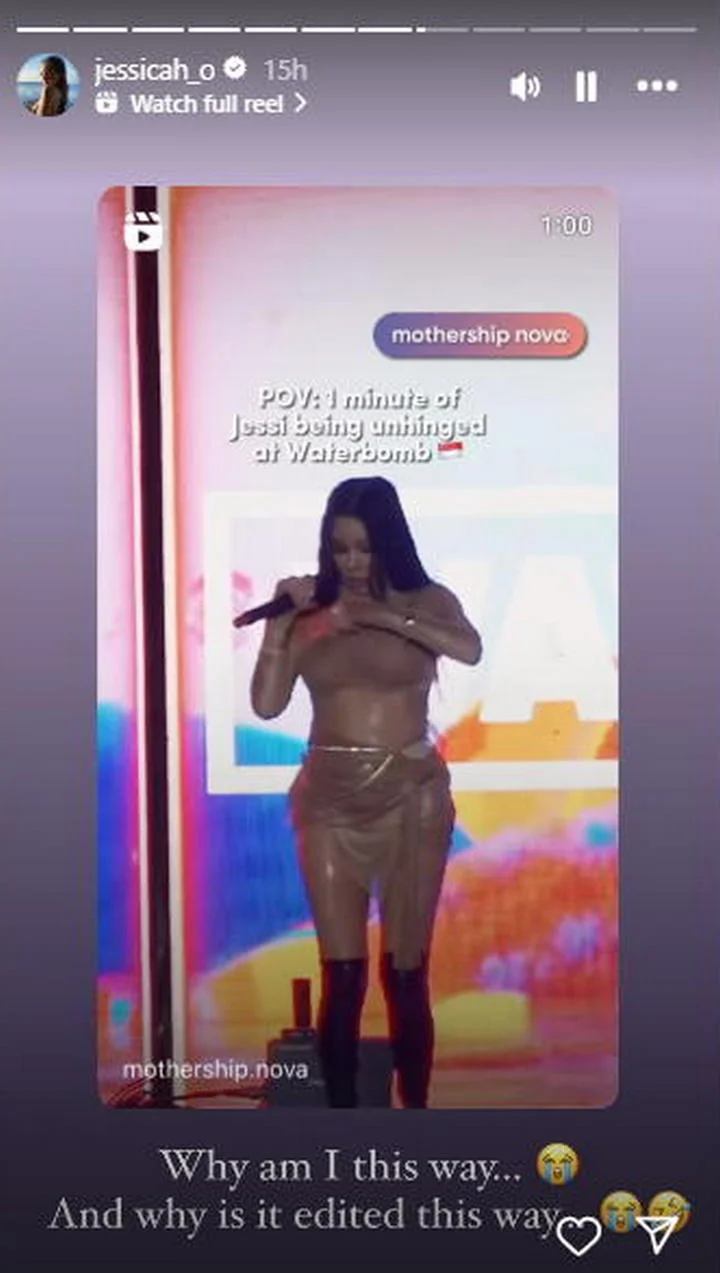 Jessi Tampil Super Seksi di Festival Waterbomb Singapura