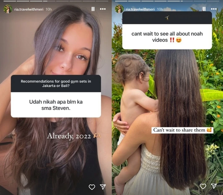 Ria Andrews Kekasih Steven William Perdana Kuak Status Pernikahan