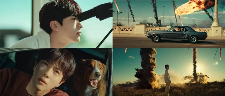 Jin BTS Habiskan Hari Terakhir di Bumi Bersama Anjing Peliharaan di \'Running Wild\'