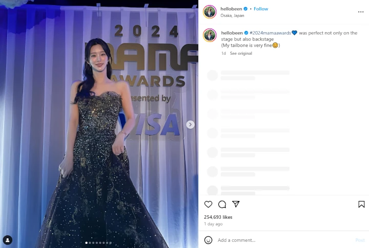 Lee Joo Bin Singgung Insiden Jatuh di Panggung MAMA 2024