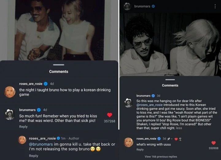 Rose BLACKPINK Tak Berhenti Ngomel usai Dibuat Frustasi Bruno Mars