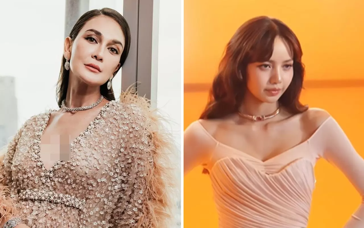Luna Maya Tak Kalah Elegan Jejer Lisa BLACKPINK saat Hadiri Acara Bergengsi