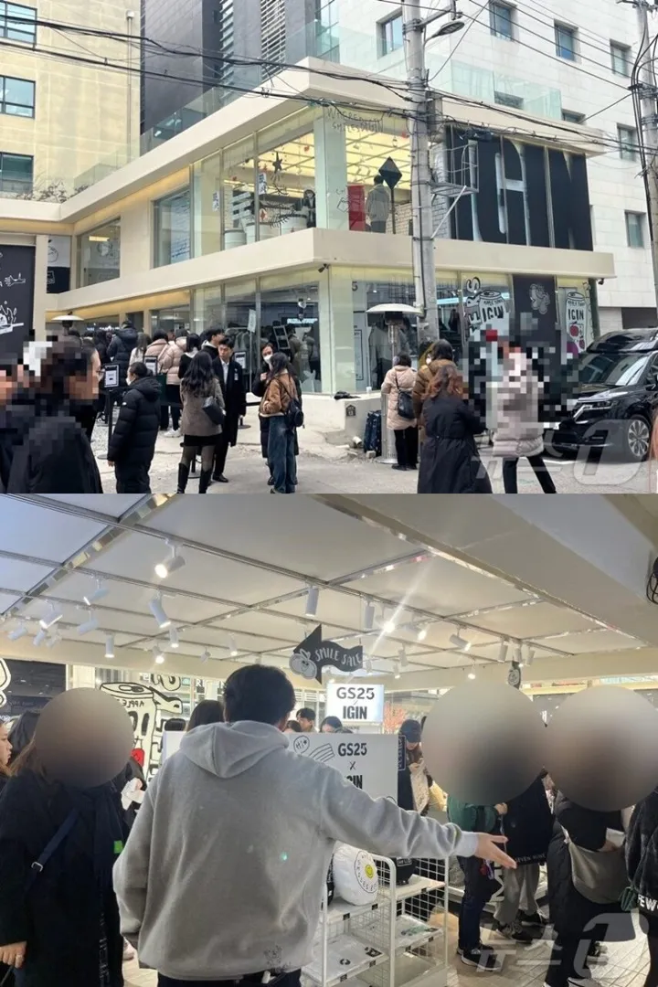 Kakak Jin BTS & Istri Cantik Keciduk datang ke Pembukaan Toko Minuman Keras Sang Idol