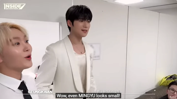 Beda Tinggi Mingyu & Moon Sang Min Buat Tercengang