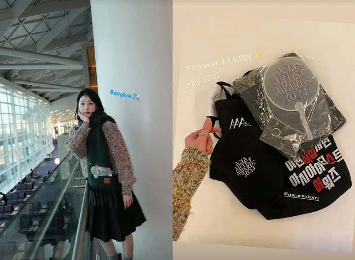 Beda Drastis Gaya Jang Wonyoung IVE & Jang Da Ah di Bandara Buat Salfok
