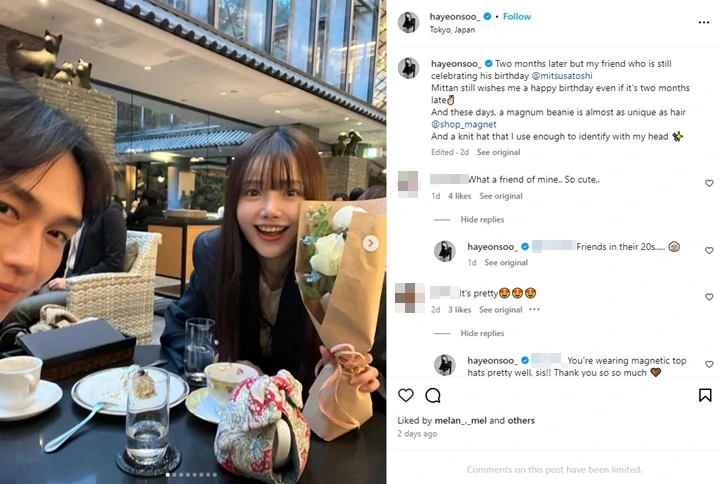 Ha Yeon Soo Dikira Pamer Pacar Baru saat Asyik Rayakan Ultah Sahabat Tampan