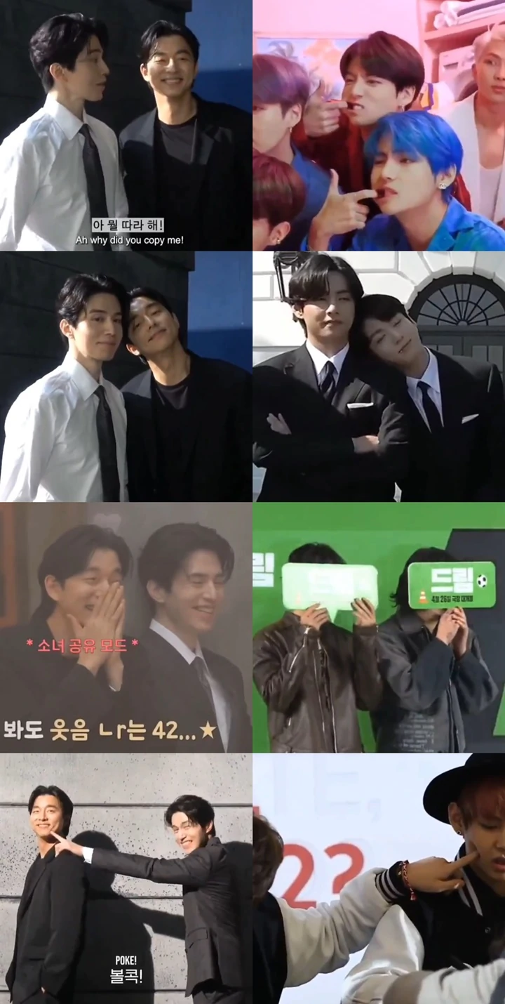 Kemiripan Tingkah Gong Yoo & Lee Dong Wook dengan V dan Jungkook BTS Buat Syok