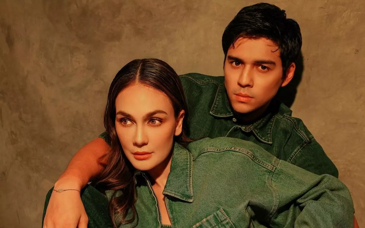Visual Luna Maya Pakai Dress Metalik saat Digandeng Maxime Bouttier Bikin Kesengsem
