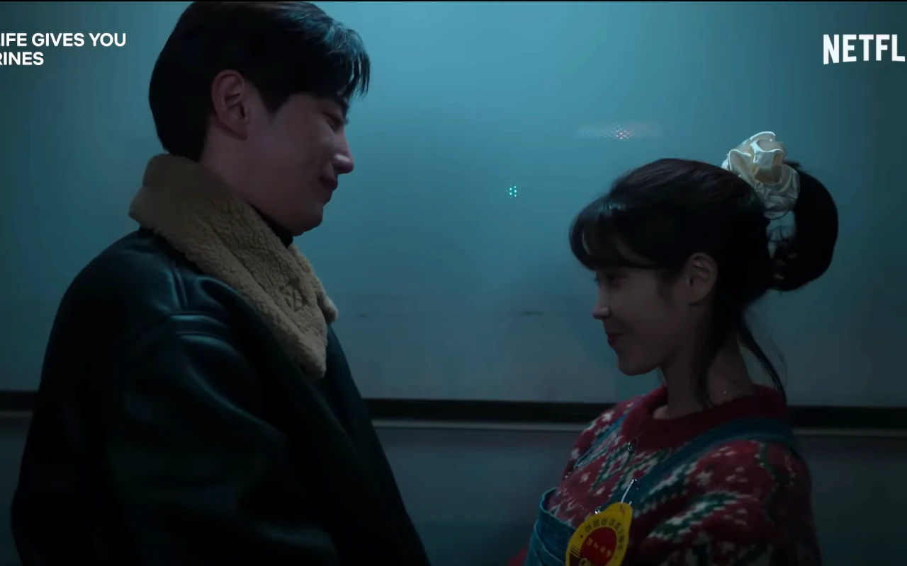 Adegan Ciuman IU & Lee Jun Young di 'When Life Gives You Tangerines' Disambut Heboh