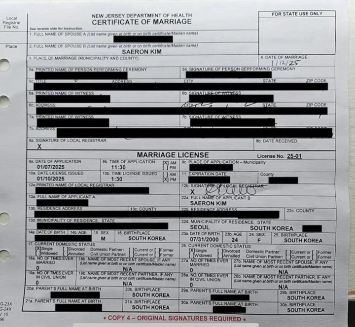Surat Nikah Kim Sae Ron di Amerika Terkuak saat Suami Bantah Tuduhan KDRT