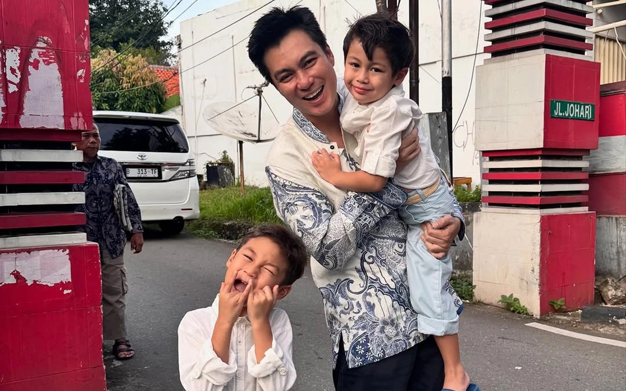 Baim Wong Dihibur Kiano-Kenzo di Video Velocity usai Diduga Nangis saat Lebaran