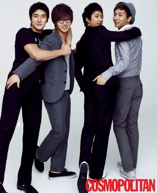Gambar Foto Super Junior di Majalah Cosmopolitan