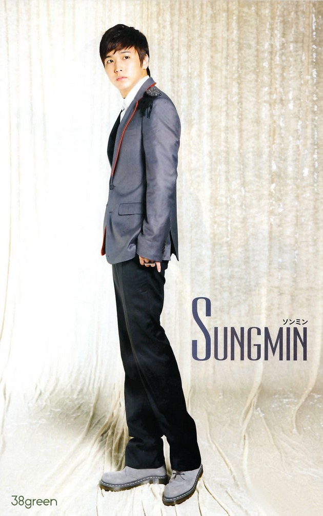Gambar Foto Sungmin di Majalah Music Bank Japan
