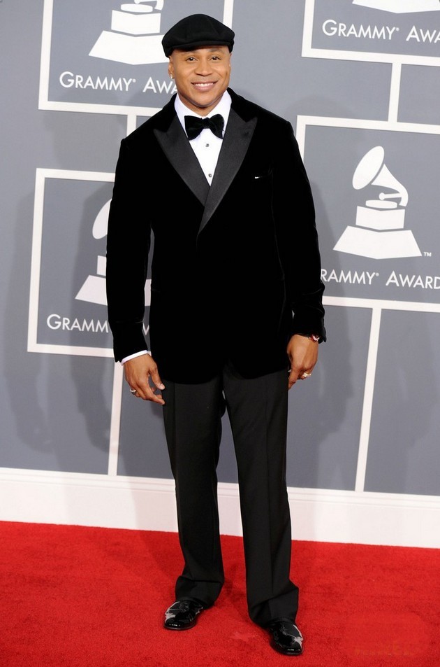 Gambar Foto LL Cool J di Red Carpet Grammy Awards 2012