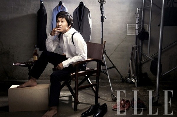 Gambar Foto Cha Tae Hyun untuk Majalah Elle Korea