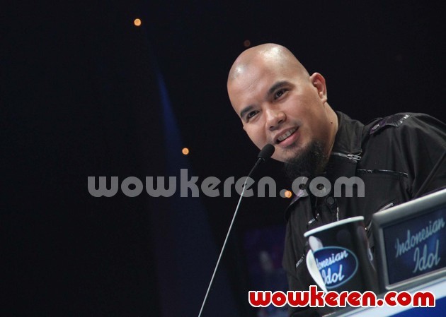 Gambar Foto Ahmad Dhani Sebagai Juri Indonesian Idol 2012
