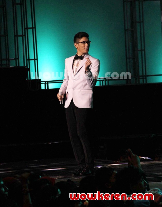 Gambar Foto Penampilan Afgan di Konser Persembahan 22 Tahun SCTV Teristimewa