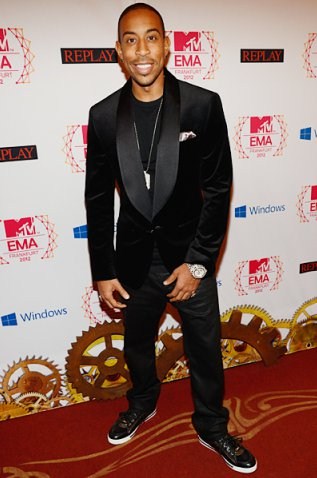 Gambar Foto Ludacris di Red Carpet MTV EMA 2012