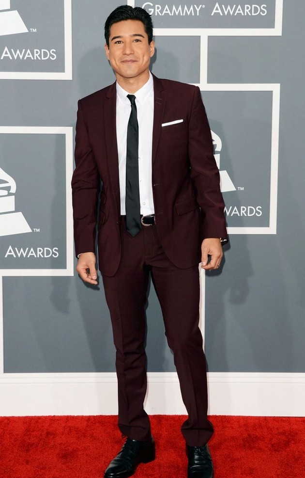 Gambar Foto Mario Lopez di Red Carpet Grammy Awards 2013