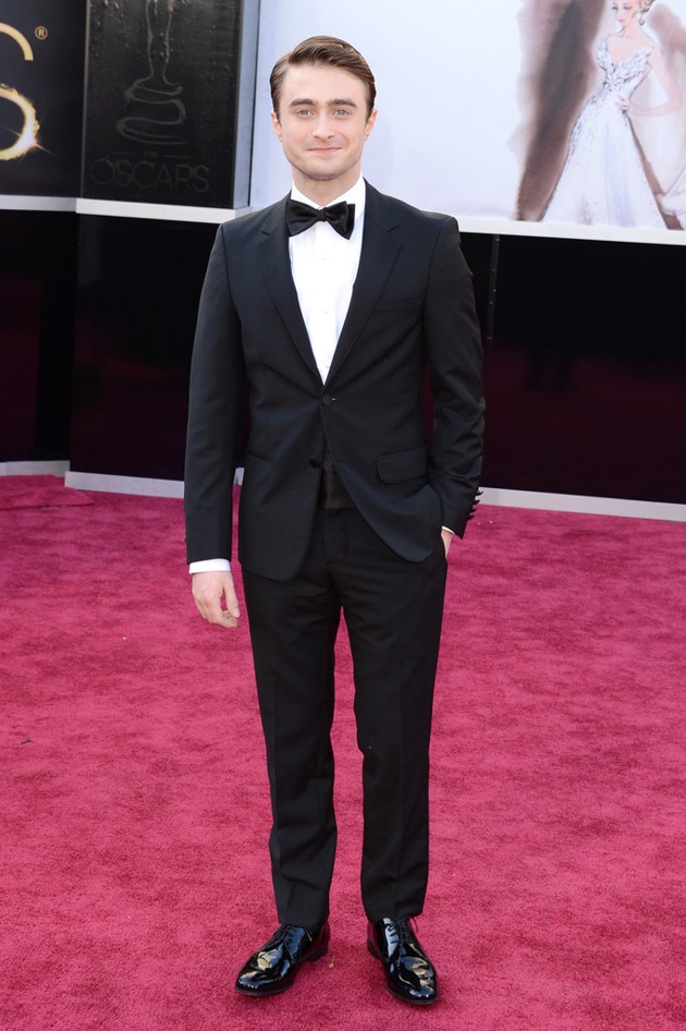 Gambar Foto Daniel Radcliffe di Red Carpet Oscar 2013