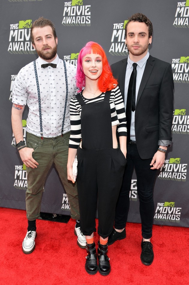 Gambar Foto Paramore di Red Carpet MTV Movie Awards 2013