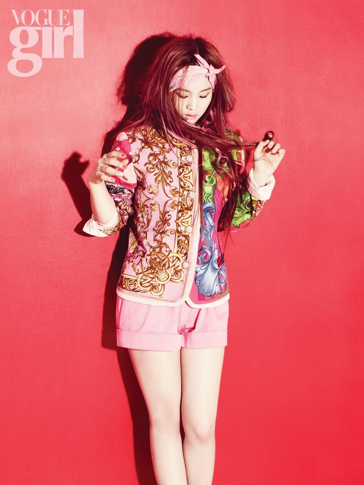 Gambar Foto Lee Hi di Majalah Vogue Girl Edisi Mei 2013