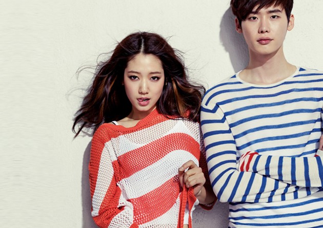 Gambar Foto Park Shin Hye dan Lee Jong Suk di Katalog Fashion Jambangee Edisi Musim Panas 2013