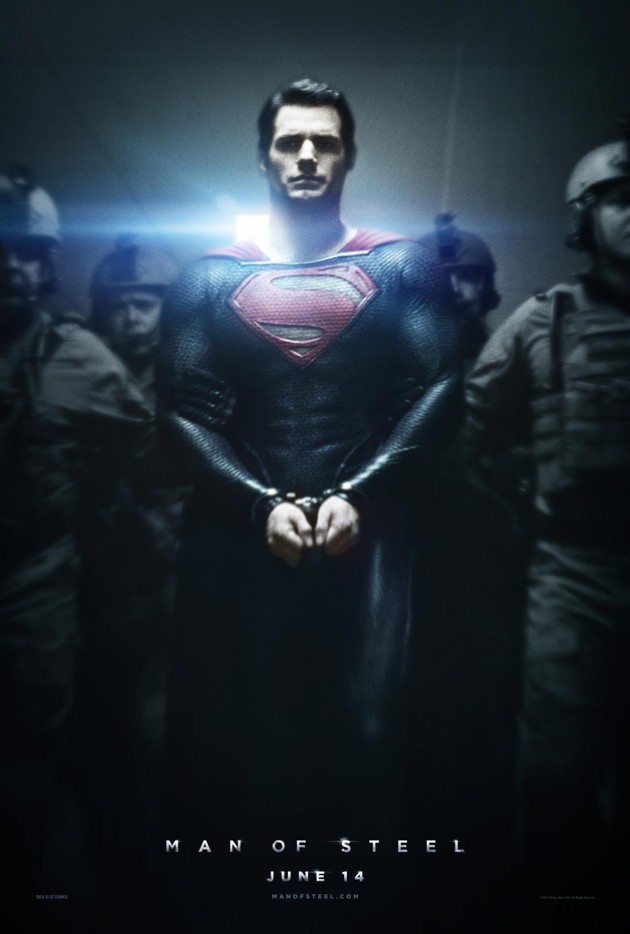 Gambar Foto Poster Film 'Man of Steel'