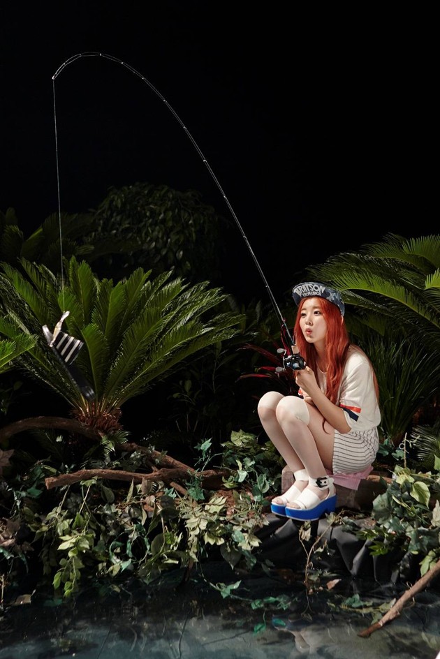 Gambar Foto So Hyun 4Minute di Teaser Single 'Is It Poppin' ?'