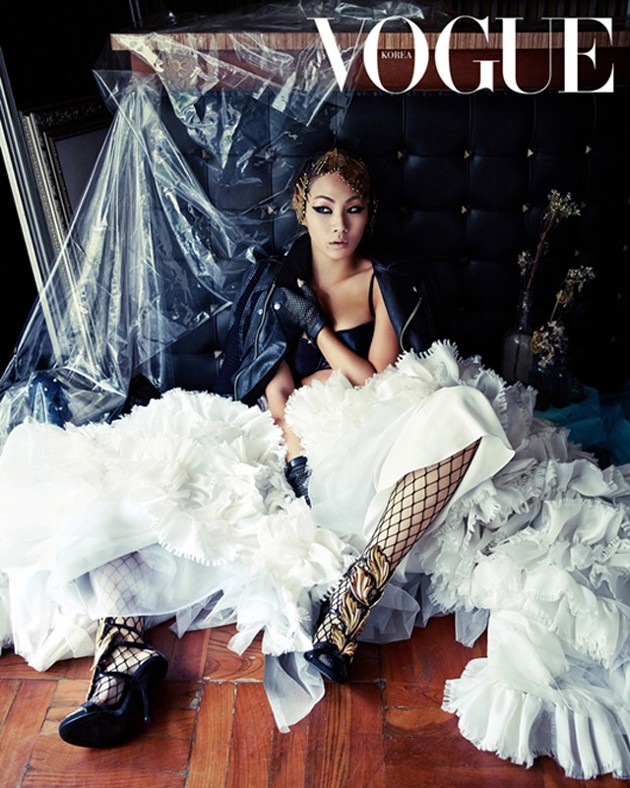 Gambar Foto CL 2NE1 di Majalah Vogue Korea Edisi Juli 2013
