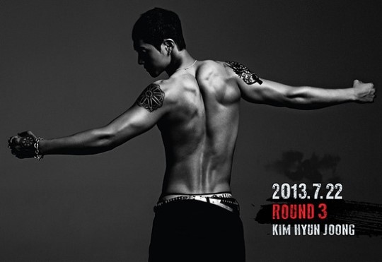 Gambar Foto Kim Hyun Joong di Teaser Mini Album 'Round 3'