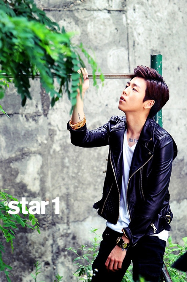 Gambar Foto Lee Hyun Woo di Majalah @Star1 Edisi Agustus 2013