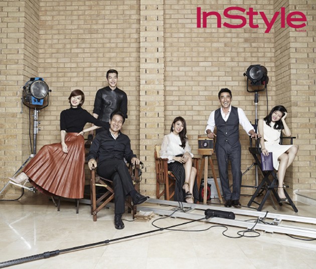 Gambar Foto Para Aktor dan Aktris Korea di Majalaj InStyle Edisi Oktober 2013