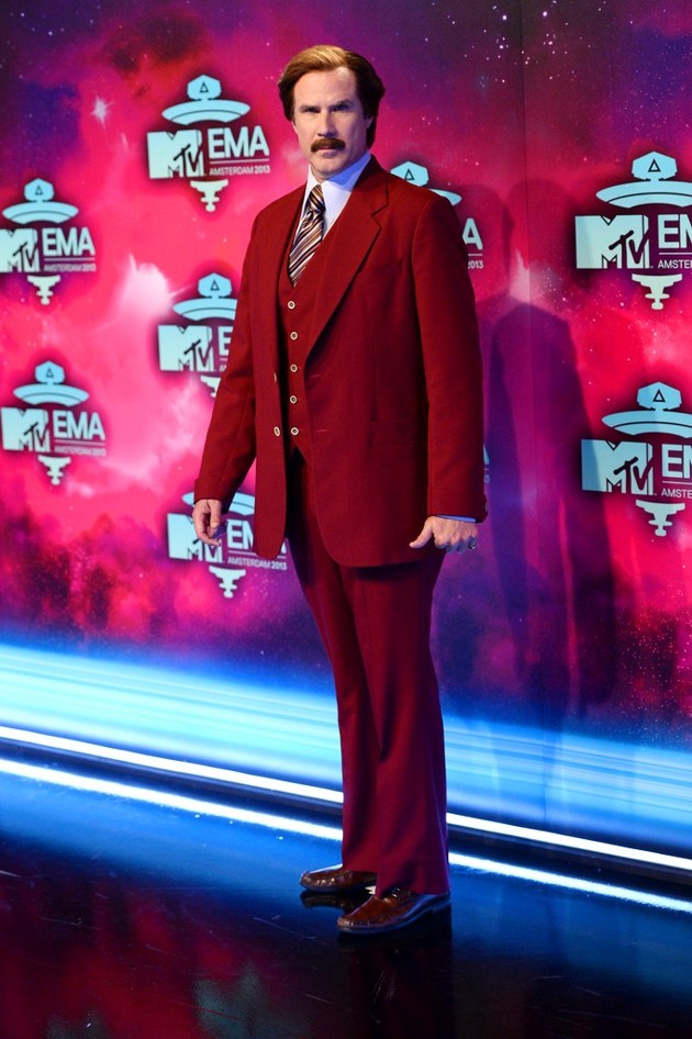 Gambar Foto Will Ferrell di Red Carpet MTV EMAs 2013