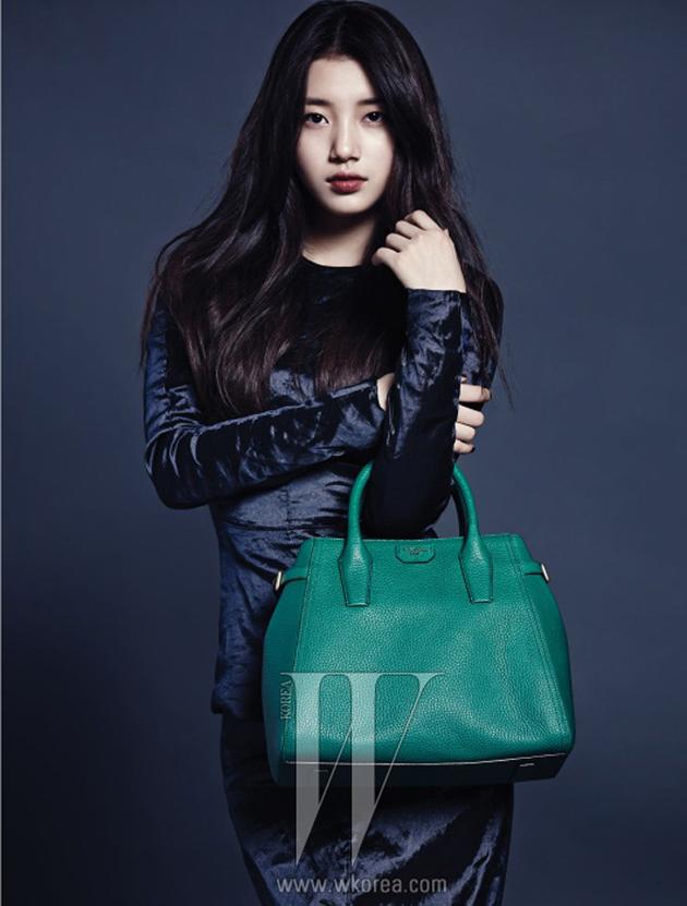 Gambar Foto Suzy miss A di Majalah W Korea Edisi Desember 2013