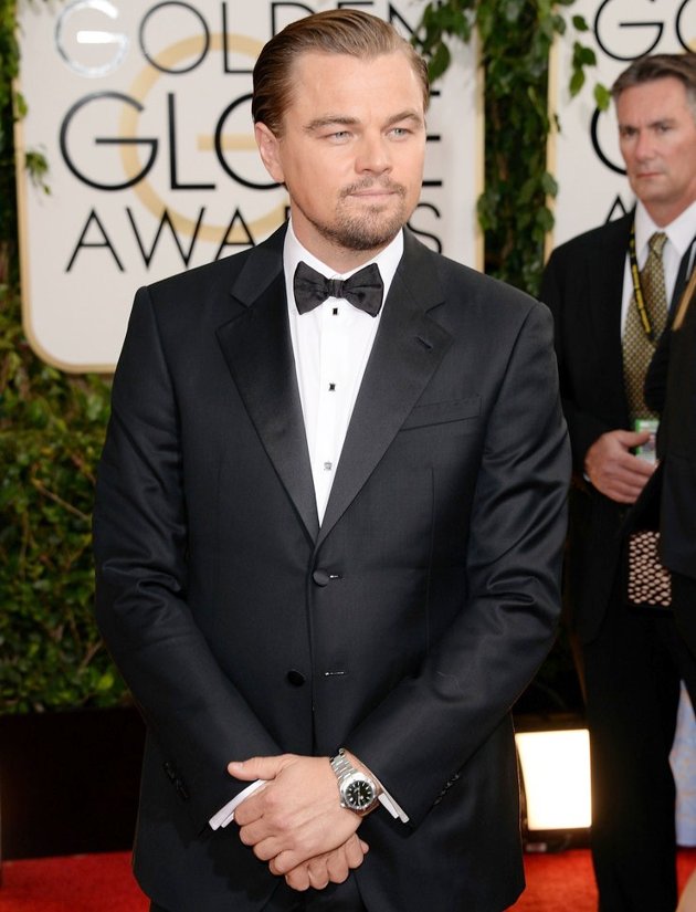 Gambar Foto Leonardo DiCaprio di Red Carpet Golden Globe Awards 2014