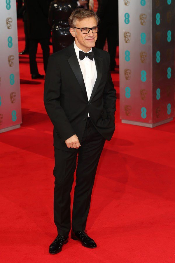 Gambar Foto Christoph Waltz di Red Carpet BAFTA Awards 2014