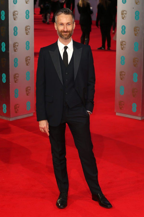 Gambar Foto Michael Wilkinson di Red Carpet BAFTA Awards 2014