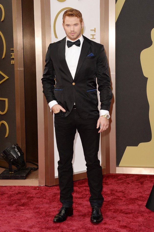 Gambar Foto Kellan Lutz di Red Carpet Oscar 2014