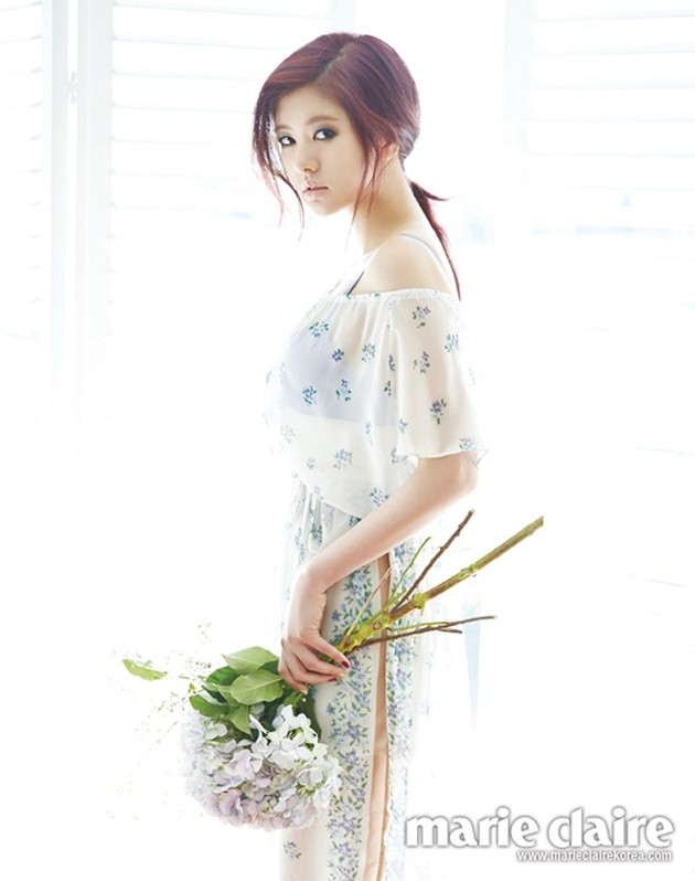 Gambar Foto Jung So Min di Majalah Marie Claire Edisi Februari 2014