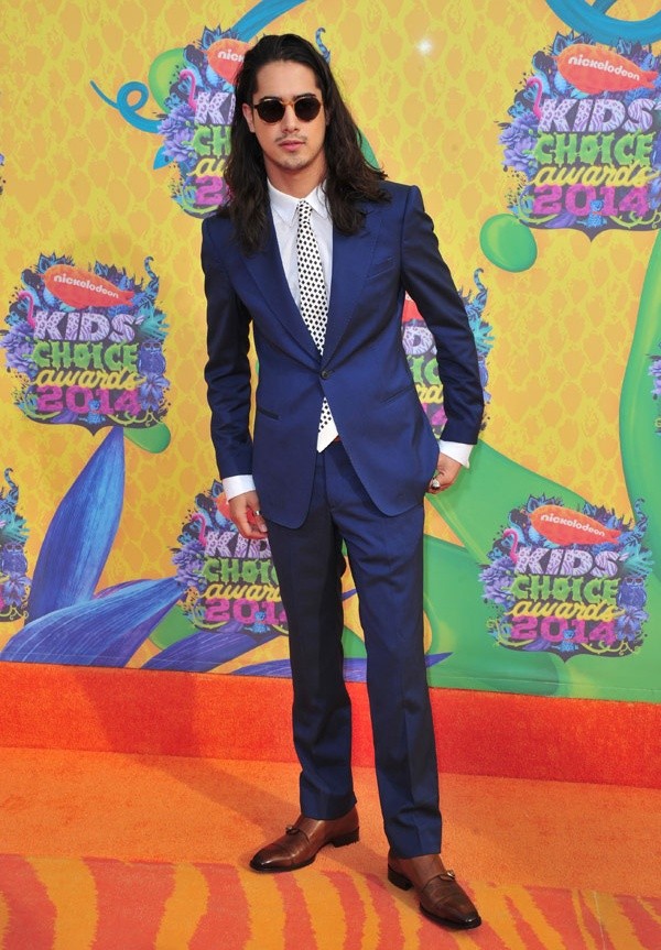 Gambar Foto Avan Jogia di Orange Carpet Kids' Choice Awards 2014