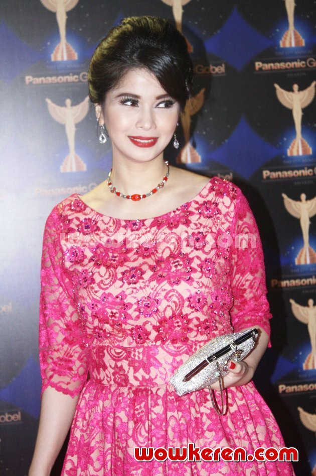 Gambar Foto Jihan Fahira di Red Carpet Panasonic Gobel Awards 2014