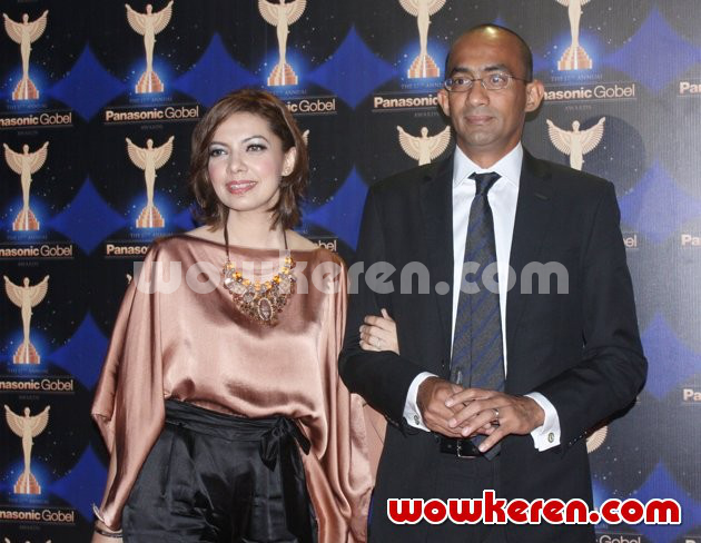 Gambar Foto Najwa Shihab di Red Carpet Panasonic Gobel Awards 2014