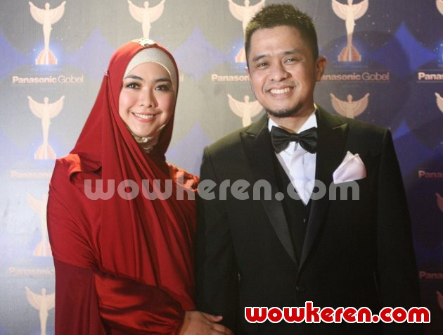 Gambar Foto Oki Setiana Dewi dan Ory Vitrio di Red Carpet Panasonic Gobel Awards 2014