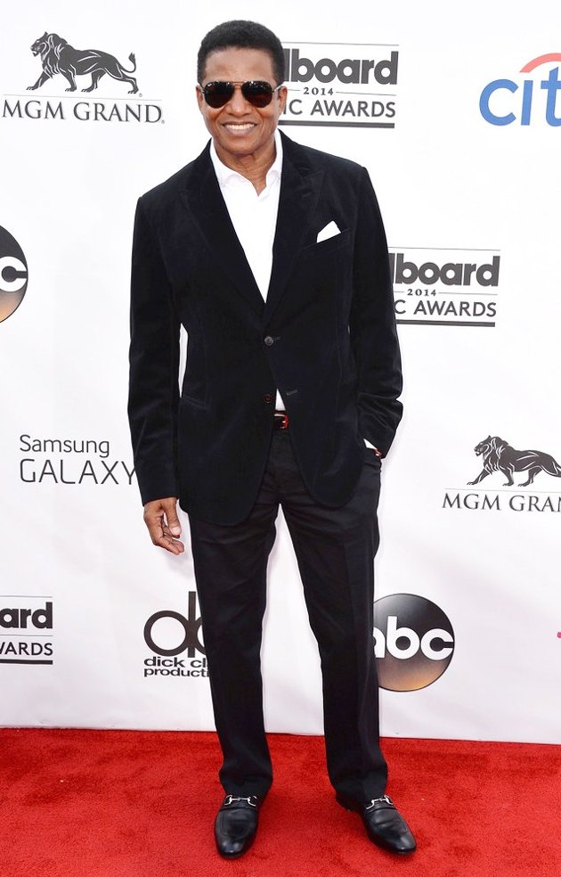Gambar Foto Jackie Jackson di Red Carpet Billboard Music Awards 2014