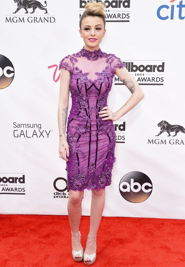 Gambar Foto Cher Lloyd di Red Carpet Billboard Music Awards 2014