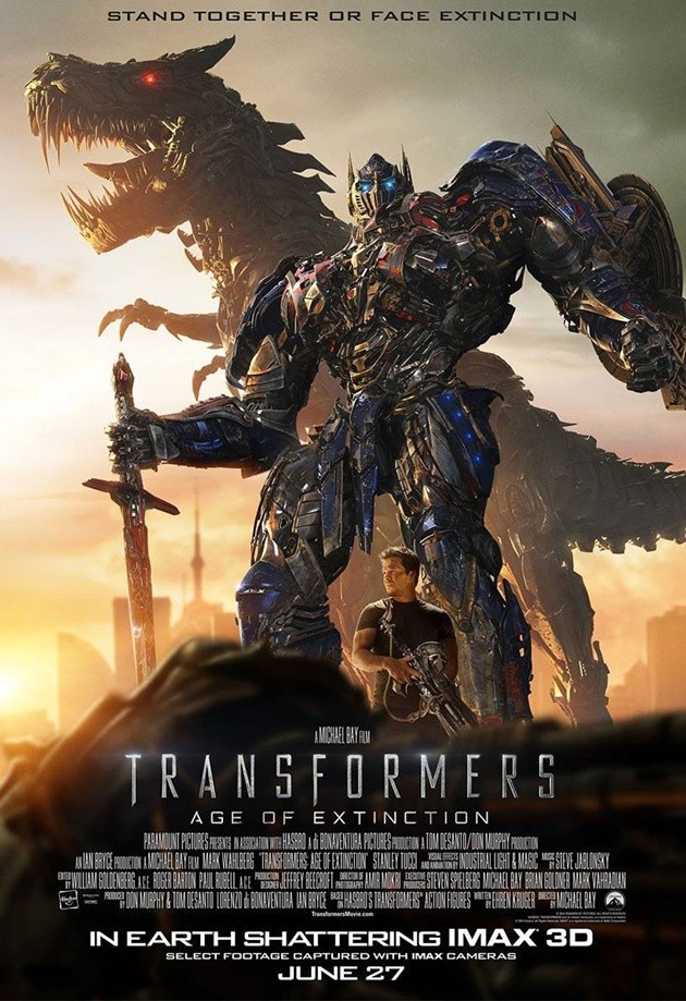 Gambar Foto Poster Film 'Transformers: Age of Extinction'