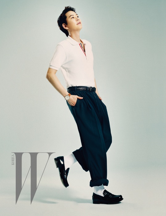 Gambar Foto Kyuhyun di Majalah W Korea Edisi Juli 2014