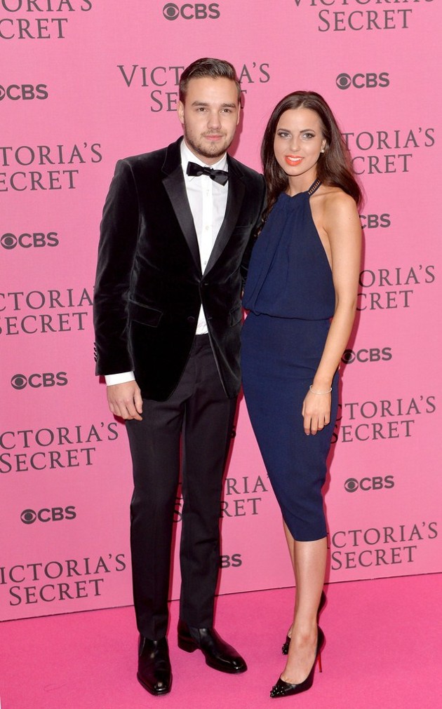 Gambar Foto Liam Payne One Direction dan Danielle Peazer di Pink Carpet Victoria's Secret Fashion Show 2014